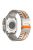 Titanium Alloy Watch Strap for Apple Watch Series 10 42mm  /  9 8 7 41mm  /  SE (2023) SE (2022) SE 6 5 4 40mm  /  3 2 1 38mm - Titanium+Orange