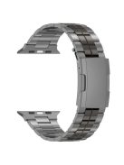 Titanium Steel Band Strap for Apple Watch Series 10 42mm / 9 8 7 41mm / SE (2023) SE (2022) SE 6 5 4 40mm / 3 2 1 38mm Watch Strap - Grey