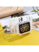 Transparent Silicone Smart Watch Strap for Apple Watch Series 8 45mm / Ultra 49mm / 7 45mm / SE / SE (2022) 44m / Series 6 / 5 / 4 44mm  / Series 3 / 2 / 1 42mm