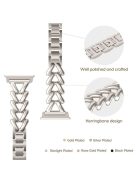 V-Shape Watch Strap for Apple Watch Series 10 42mm / 9 8 7 41mm / SE (2023) SE (2022) SE 6 5 4 40mm / 3 2 1 38mm Zinc Alloy Band - Gold