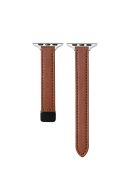 Watch Band For Apple Watch Series 10 42mm / 9 8 7 41mm / 6 5 4 SE (2023) SE (2022) SE 40mm / 3 2 1 38mm Microfiber Leather Strap - Brown