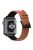 Watch Band for Apple Watch Series 10 42mm / 9 8 7 41mm / SE (2023) SE (2022) SE 6 5 4 40mm / 3 2 1 38mm Genuine Cow Leather Strap - Brown