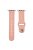 Watch Band for Apple Watch Series 10 42mm / 9 8 7 41mm / SE (2023) SE (2022) SE 6 5 4 40mm / 3 2 1 38mm Genuine Cow Leather Watch Strap - Pink