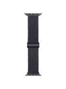 Watch Band for Apple Watch Series 10 42mm / 9 8 7 41mm / SE (2023) SE (2022) SE 6 5 4 40mm / 3 2 1 38mm Magnetic Nylon Braided Wristband - Black