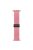 Watch Band for Apple Watch Series 10 42mm / 9 8 7 41mm / SE (2023) SE (2022) SE 6 5 4 40mm / 3 2 1 38mm Magnetic Nylon Braided Wristband - Pink