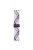 Watch Band for Apple Watch Series 10 42mm / 9 8 7 41mm / SE (2023) SE (2022) SE 6 5 4 40mm / 3 2 1 38mm Magnetic Nylon Braided Wristband - White+Rainbow