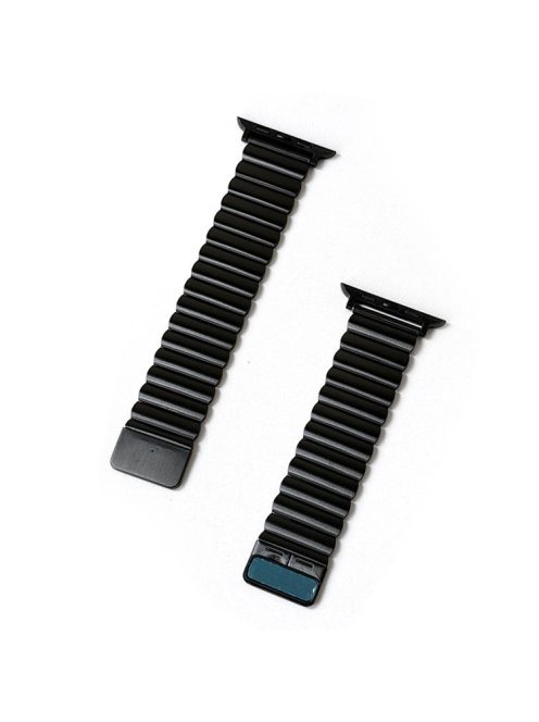 Watch Band for Apple Watch Series 10 42mm / 9 8 7 41mm / SE (2023) SE (2022) SE 6 5 4 40mm / 3 2 1 38mm Magnetic Watchband Strap - Black