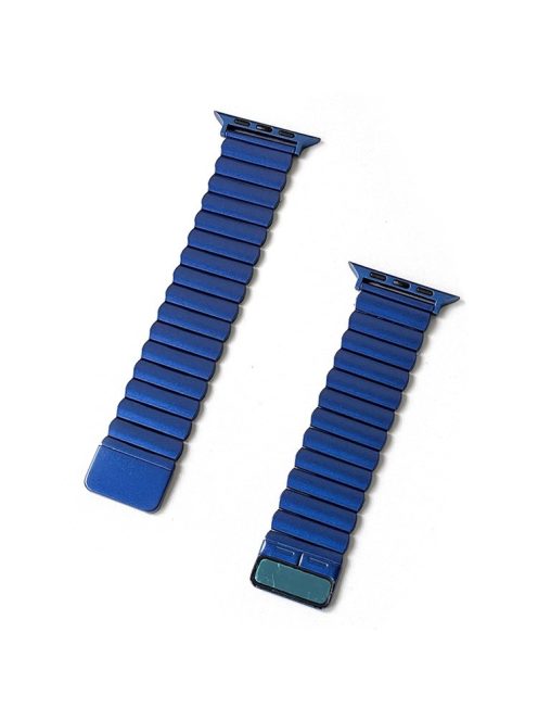 Watch Band for Apple Watch Series 10 42mm / 9 8 7 41mm / SE (2023) SE (2022) SE 6 5 4 40mm / 3 2 1 38mm Magnetic Watchband Strap - Blue