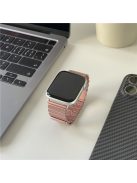 Watch Band for Apple Watch Series 10 42mm / 9 8 7 41mm / SE (2023) SE (2022) SE 6 5 4 40mm / 3 2 1 38mm Magnetic Watchband Strap - Pink