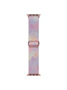 Watch Band for Apple Watch Series 10 42mm / 9 8 7 41mm / SE (2023) SE (2022) SE 6 5 4 40mm / 3 2 1 38mm Nylon Pattern Strap - Phantom Bubble