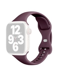   Watch Band for Apple Watch Series 10 42mm / 9 8 7 41mm / SE (2023) SE (2022) SE 6 5 4 40mm / 3 2 1 38mm Silicone Watch Band Strap - Smoke Purple