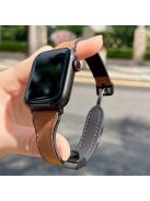 Watch Band for Apple Watch Series 10 42mm / 9 8 7 41mm / SE (2023) SE (2022) SE 6 5 4 40mm / 3 2 1 38mm Soft Leather Wrist Strap - Light Brown