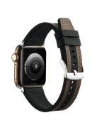 Watch Band for Apple Watch Series 10 42mm / 9 8 7 41mm / SE (2023) SE (2022) SE 6 5 4 40mm / 3 2 1 38mm Watch Strap Sport Style Band - Tan+Black