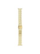 Watch Band for Apple Watch Series 10 42mm / 9 8 7 41mm / SE (2023) SE (2022) SE 6 5 4 40mm / 3 2 1 38mm Zinc Alloy Wrist Strap - Gold