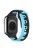 Watch Band for Apple Watch Series 10 46mm / Ultra 2 Ultra 49mm /  Series 9 8 7 45mm / 6 5 4 SE (2023) SE (2022) SE 44mm / 3 2 1 42mm Dual-Color Silicone Strap - Black / Blue