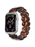 Watch Band for Apple Watch Series 10 46mm / Ultra 2 Ultra 49mm /  Series 9 8 7 45mm / 6 5 4 SE (2023) SE (2022) SE 44mm / 3 2 1 42mm Elastic Resin Strap - Hawksbill