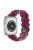 Watch Band for Apple Watch Series 10 46mm / Ultra 2 Ultra 49mm /  Series 9 8 7 45mm / 6 5 4 SE (2023) SE (2022) SE 44mm / 3 2 1 42mm Elastic Resin Strap - Wine Red