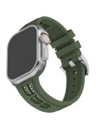 Watch Strap for Apple Watch 10 46mm / Ultra 2 / Ultra 49mm / 9 8 7 45mm / SE (2023) SE (2022) SE 6 5 4 44mm / 3 2 1 42mm Silicone Band - Green