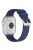 Watch Strap for Apple Watch 10 46mm / Ultra 2 / Ultra 49mm / 9 8 7 45mm / SE (2023) SE (2022) SE 6 5 4 44mm / 3 2 1 42mm Silicone Band - Midnight Blue