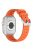 Watch Strap for Apple Watch 10 46mm / Ultra 2 / Ultra 49mm / 9 8 7 45mm / SE (2023) SE (2022) SE 6 5 4 44mm / 3 2 1 42mm Silicone Band - Orange