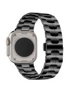 Watch Strap for Apple Watch 10 46mm / Ultra 2 / Ultra 49mm / 9 8 7 45mm / SE (2023) SE (2022) SE 6 5 4 44mm / 3 2 1 42mm Stainless Steel Band - Black