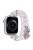 Watch Strap for Apple Watch Series 10 42mm / 9 8 7 41mm / SE (2023) SE (2022) SE 6 5 4 40mm / 3 2 1 38mm Beads Wrist Band - White