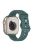 Watch Strap for Apple Watch Series 10 42mm / 9 8 7 41mm / SE (2023) SE (2022) SE 6 5 4 40mm / 3 2 1 38mm Dot Design Silicone Watch Band - Green