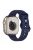 Watch Strap for Apple Watch Series 10 42mm / 9 8 7 41mm / SE (2023) SE (2022) SE 6 5 4 40mm / 3 2 1 38mm Dot Design Silicone Watch Band - Midnight Blue