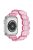 Watch Strap for Apple Watch Series 10 42mm / 9 8 7 41mm / SE (2023) SE (2022) SE 6 5 4 40mm / 3 2 1 38mm Elastic Band Bracelet - Transparent Pink