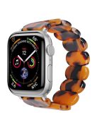 Watch Strap for Apple Watch Series 10 42mm / 9 8 7 41mm / SE (2023) SE (2022) SE 6 5 4 40mm / 3 2 1 38mm Elastic Band Bracelet - Yellow Hawksbill