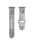 Watch Strap for Apple Watch Series 10 42mm / 9 8 7 41mm / SE (2023) SE (2022) SE 6 5 4 40mm / 3 2 1 38mm Genuine Cow Leather Watch Band - White