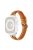 Watch Strap for Apple Watch Series 10 42mm / 9 8 7 41mm / SE (2023) SE (2022) SE 6 5 4 40mm / 3 2 1 38mm Genuine Cow Leather Watch Straps - Khaki / Silver Buckle