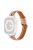 Watch Strap for Apple Watch Series 10 42mm / 9 8 7 41mm / SE (2023) SE (2022) SE 6 5 4 40mm / 3 2 1 38mm Genuine Cow Leather Watch Straps - Light Pink / Silver Buckle