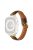 Watch Strap for Apple Watch Series 10 42mm / 9 8 7 41mm / SE (2023) SE (2022) SE 6 5 4 40mm / 3 2 1 38mm Genuine Cow Leather Watch Straps - Tan / Gold Buckle