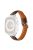 Watch Strap for Apple Watch Series 10 42mm / 9 8 7 41mm / SE (2023) SE (2022) SE 6 5 4 40mm / 3 2 1 38mm Genuine Cow Leather Watch Straps - Tan / Silver Buckle