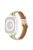 Watch Strap for Apple Watch Series 10 42mm / 9 8 7 41mm / SE (2023) SE (2022) SE 6 5 4 40mm / 3 2 1 38mm Genuine Cow Leather Watch Straps - White / Gold Buckle