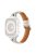 Watch Strap for Apple Watch Series 10 42mm / 9 8 7 41mm / SE (2023) SE (2022) SE 6 5 4 40mm / 3 2 1 38mm Genuine Cow Leather Watch Straps - White / Silver Buckle