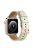 Watch Strap for Apple Watch Series 10 42mm / 9 8 7 41mm / SE (2023) SE (2022) SE 6 5 4 40mm / 3 2 1 38mm Genuine Leather Watch Band - Beige