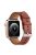 Watch Strap for Apple Watch Series 10 42mm / 9 8 7 41mm / SE (2023) SE (2022) SE 6 5 4 40mm / 3 2 1 38mm Genuine Leather Watch Band - Brown