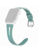 Watch Strap for Apple Watch Series 10 42mm / 9 8 7 41mm / SE (2023) SE (2022) SE 6 5 4 40mm / 3 2 1 38mm Leather Replacement Straps - Green