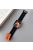 Watch Strap for Apple Watch Series 10 42mm / 9 8 7 41mm / SE (2023) SE (2022) SE 6 5 4 40mm / 3 2 1 38mm Magnetic Silicone Watch Band - Black+Orange