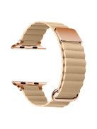 Watch Strap for Apple Watch Series 10 42mm / 9 8 7 41mm / SE (2023) SE (2022) SE 6 5 4 40mm / 3 2 1 38mm Magnetic Watchband - Rose Gold / Skin Color