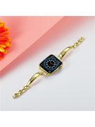 Watch Strap for Apple Watch Series 10 42mm / 9 8 7 41mm / SE (2023) SE (2022) SE 6 5 4 40mm / 3 2 1 38mm Metal Wrist Band - Gold