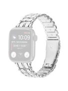 Watch Strap for Apple Watch Series 10 42mm / 9 8 7 41mm / SE (2023) SE (2022) SE 6 5 4 40mm / 3 2 1 38mm Metal Wrist Strap - Silver