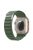 Watch Strap for Apple Watch Series 10 42mm / 9 8 7 41mm / SE (2023) SE (2022) SE 6 5 4 40mm / 3 2 1 38mm Nylon Watch Band Plastic Buckle -  Green