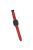 Watch Strap for Apple Watch Series 10 42mm / 9 8 7 41mm / SE (2023) SE (2022) SE 6 5 4 40mm / 3 2 1 38mm PU Leather Coated Silicone Watch Strap - Red