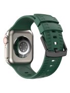 Watch Strap for Apple Watch Series 10 42mm / 9 8 7 41mm / SE (2023) SE (2022) SE 6 5 4 40mm / 3 2 1 38mm Quick Release Watch Strap Silicone Wrist Band - Green