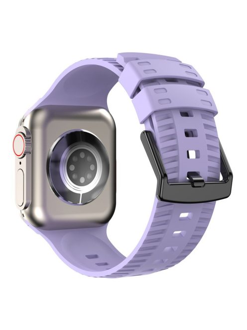 Watch Strap for Apple Watch Series 10 42mm / 9 8 7 41mm / SE (2023) SE (2022) SE 6 5 4 40mm / 3 2 1 38mm Quick Release Watch Strap Silicone Wrist Band - Light Purple