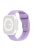 Watch Strap for Apple Watch Series 10 42mm / 9 8 7 41mm / SE (2023) SE (2022) SE 6 5 4 40mm / 3 2 1 38mm Replacement Watch Strap Textured Silicone Watchband - Light Purple