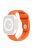 Watch Strap for Apple Watch Series 10 42mm / 9 8 7 41mm / SE (2023) SE (2022) SE 6 5 4 40mm / 3 2 1 38mm Replacement Watch Strap Textured Silicone Watchband - Orange